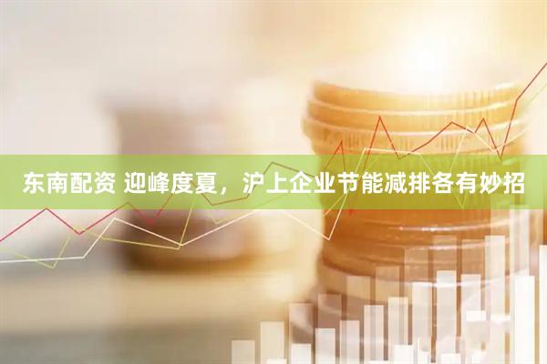 东南配资 迎峰度夏，沪上企业节能减排各有妙招